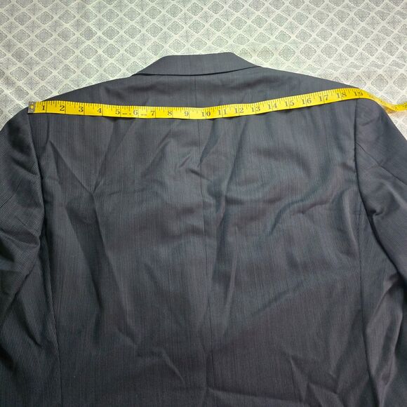 Canali Men's Virgin Wool Navy Blazer 42R - Picture 12 of 15